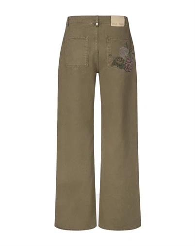 Stine Goya - Baggy Fit Pants - Ephemeral Bloom 